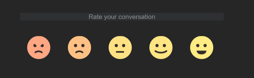 Rate conversation